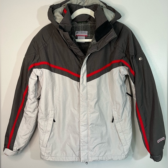 Columbia Convert Ski Snowboarding Jacket Warm Winter Coat Boys 18-20 - Picture 1 of 12
